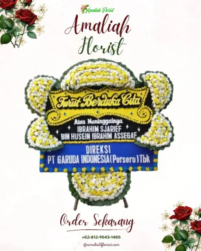Papan Bunga Duka di Soroyudan