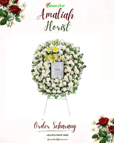 Krans Bunga Duka Cita di Soroyudan